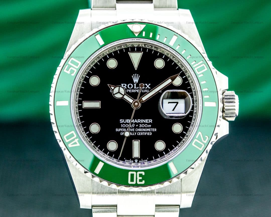Rolex Submariner Date 126610LV Kermit GREEN Ceramic Bezel 41MM