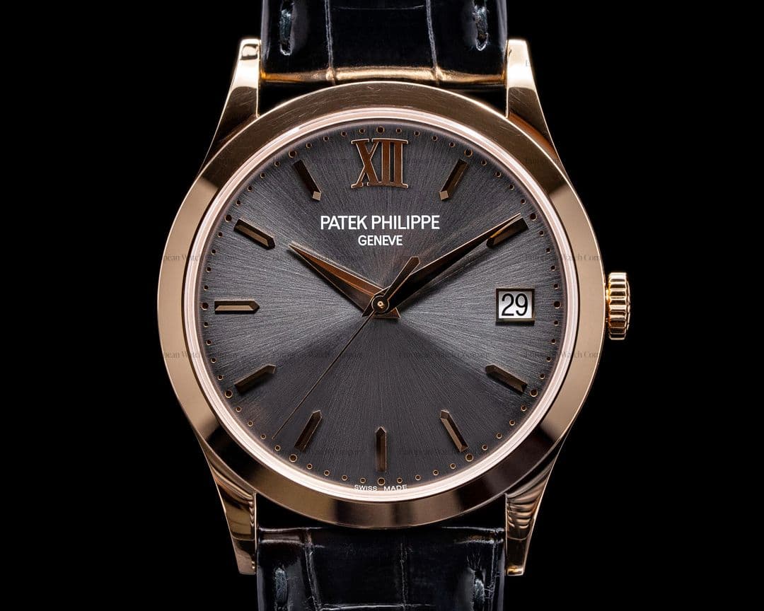 Patek Philippe Calatrava 5296R-016 "Hausmann" Rose Gold / Grey Dial LIMITED UNWORN