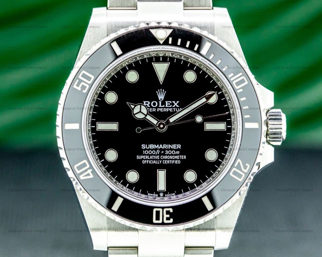 Rolex Submariner 124060 No Date Ceramic Bezel 41MM 2020