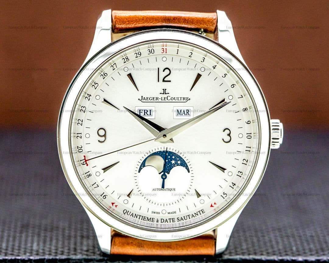 Jaeger LeCoultre Master Calendar SS Silver Dial NEW MODEL 