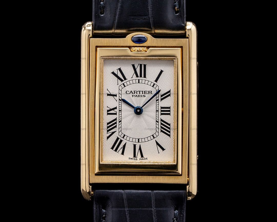 Cartier Privee Tank Basculante 18K Yellow Gold LIMITED CPCP