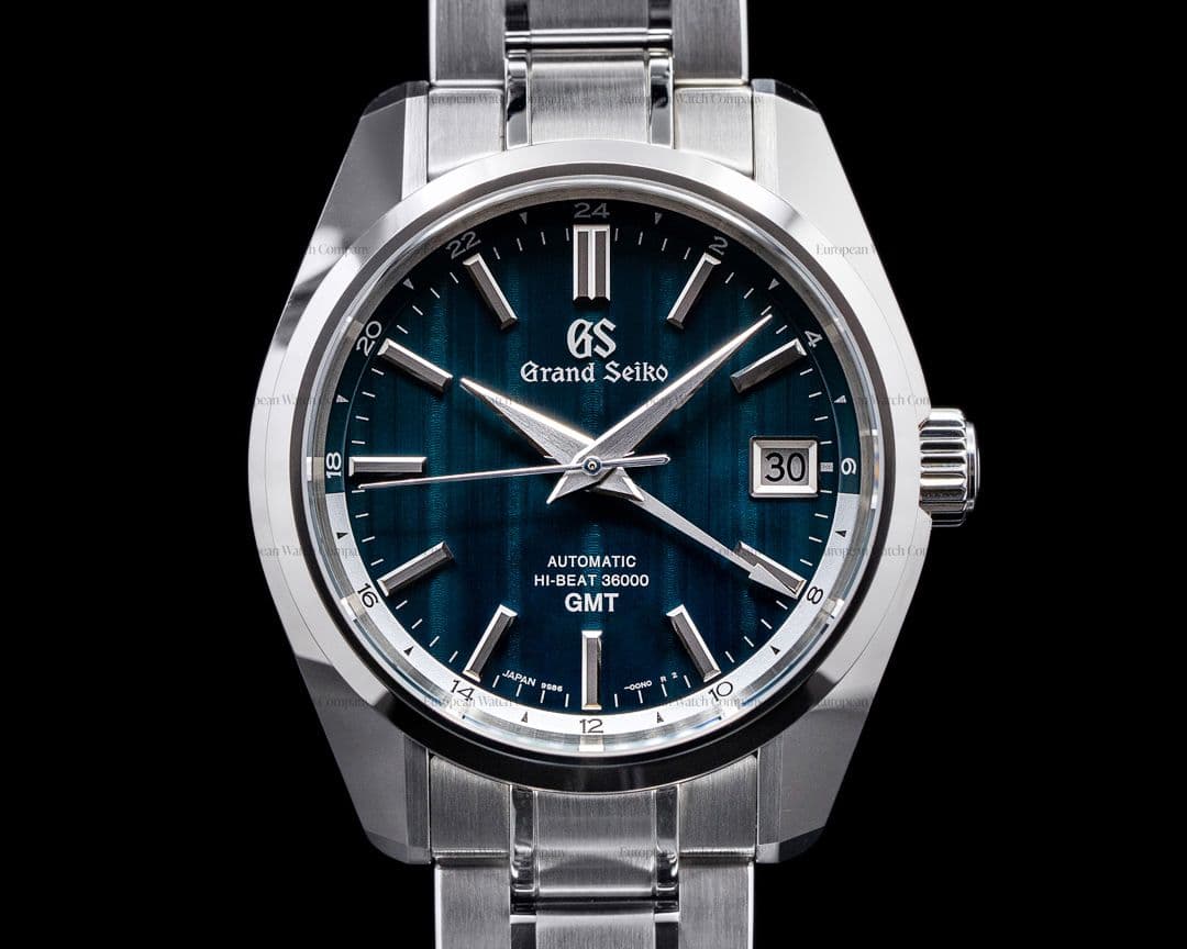 Grand Seiko Grand Seiko Hi-Beat 36000 GMT Green Dial SS LIMITED to 700 Pieces