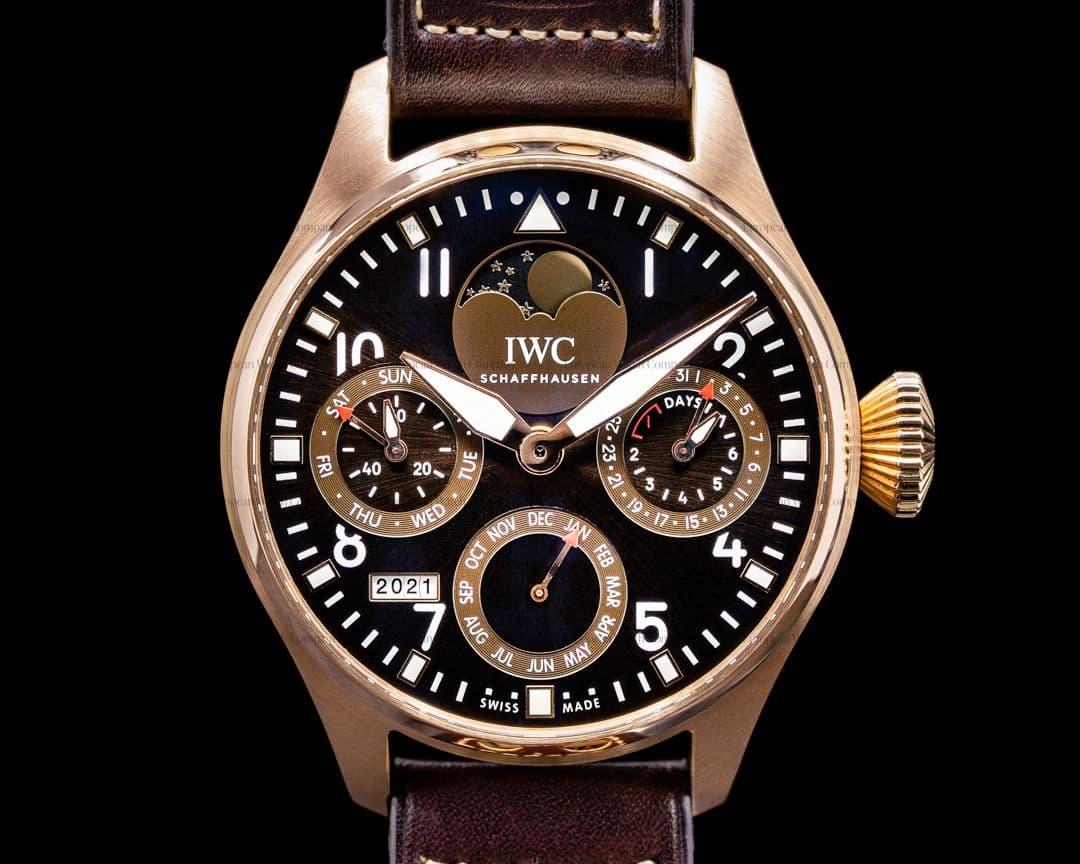 IWC Big Pilot Perpetual IW502804 Calendar Rose Gold Limited 50 Pieces
