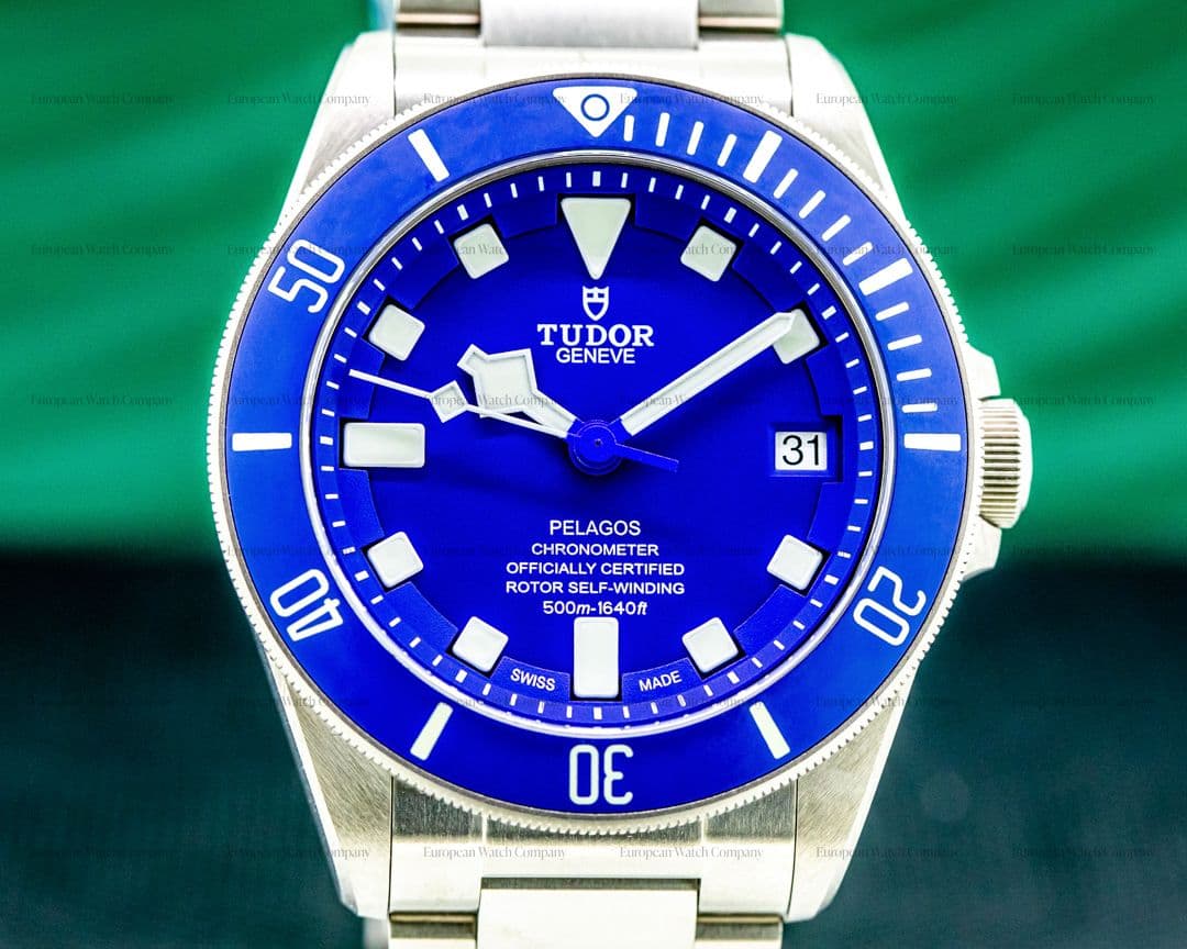 Tudor Pelagos Blue Dial In-House Caliber Titanium 2020