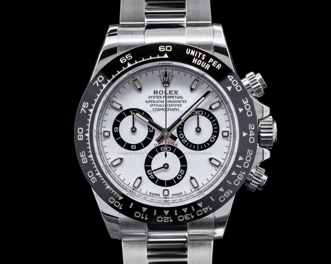 Rolex Daytona 116500LN Ceramic Bezel SS / White Dial 2019 FULL SET