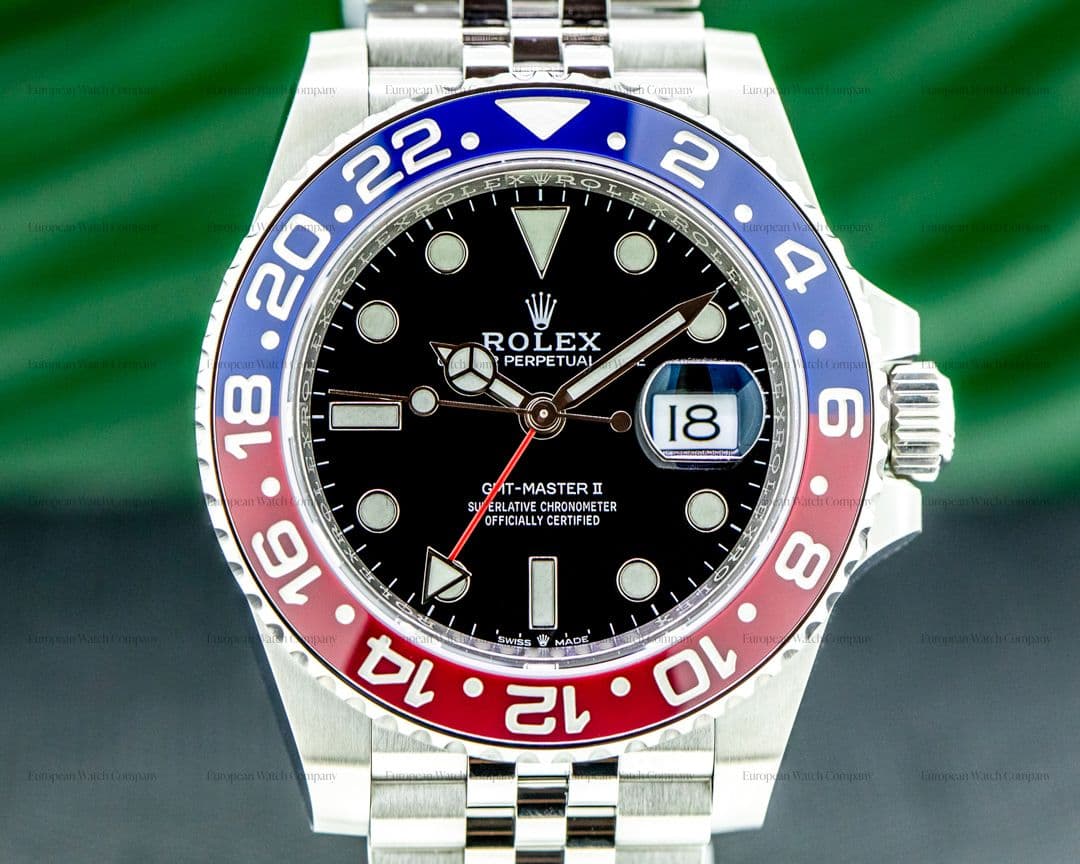 Rolex GMT Master II Ceramic 126710 "Pepsi" SS / Jubilee 2021 UNWORN