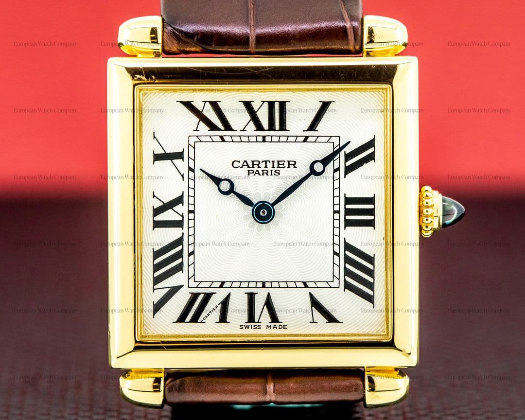 Cartier Tank Obus CPCP 18K Yellow Gold 
