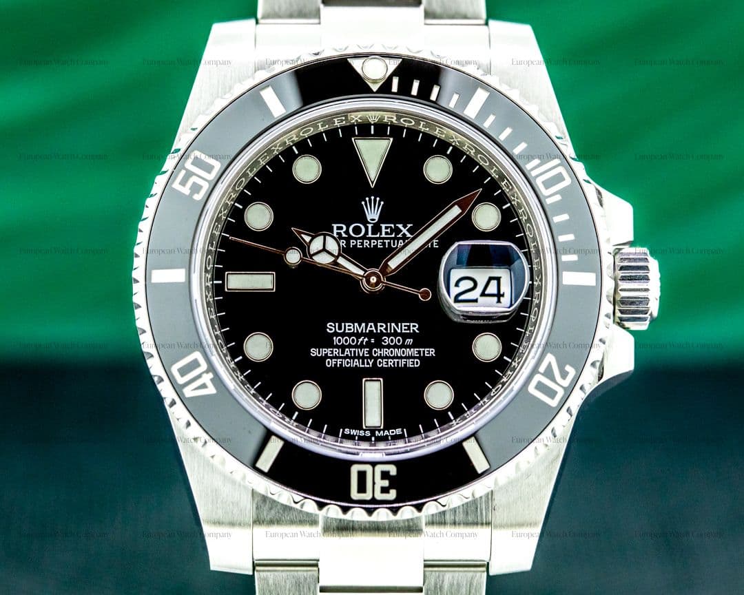 Rolex Submariner Ceramic 116610LN SS 