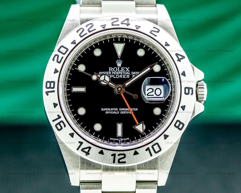 Rolex Explorer II 16570 Black Dial VERY SHARP 2011