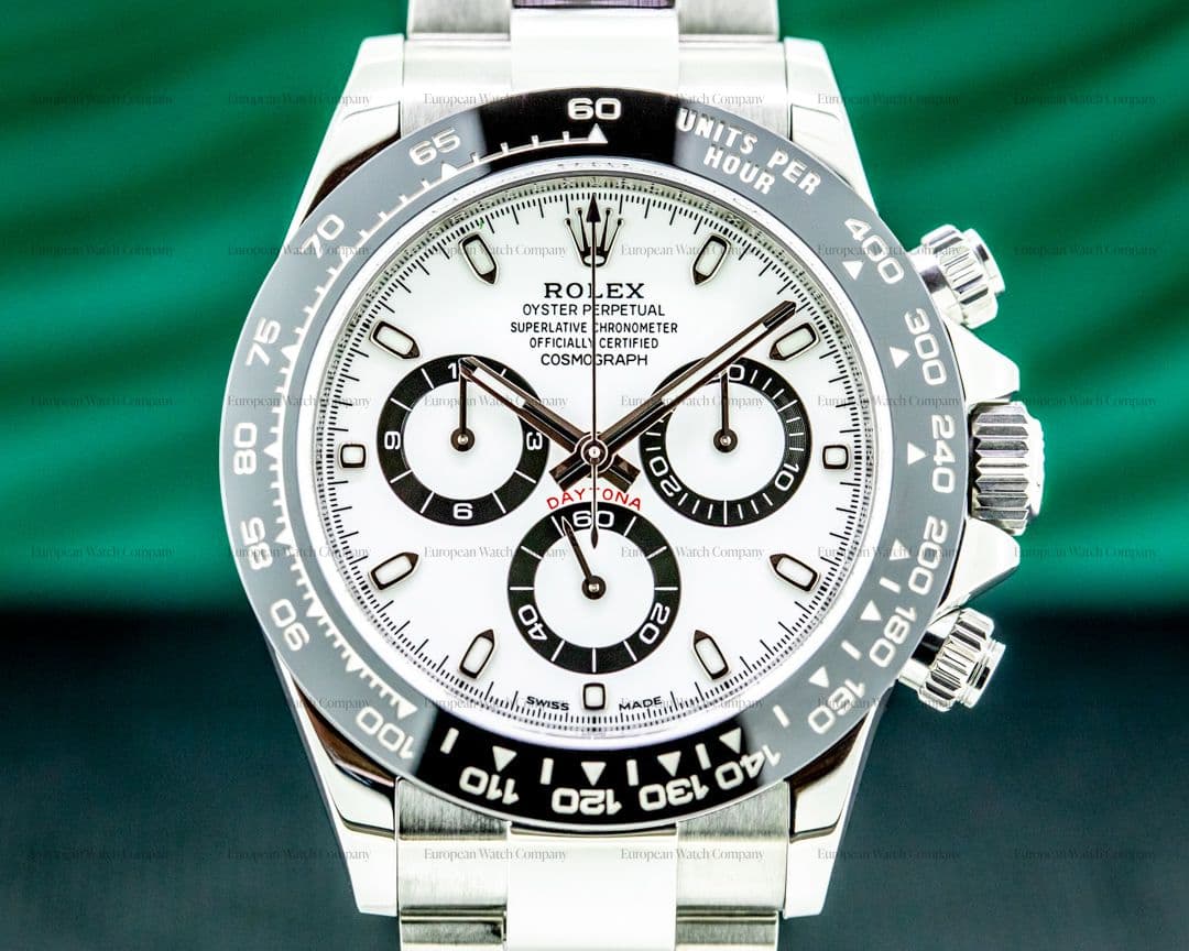 Rolex Daytona 116500LN Ceramic Bezel SS / White Dial