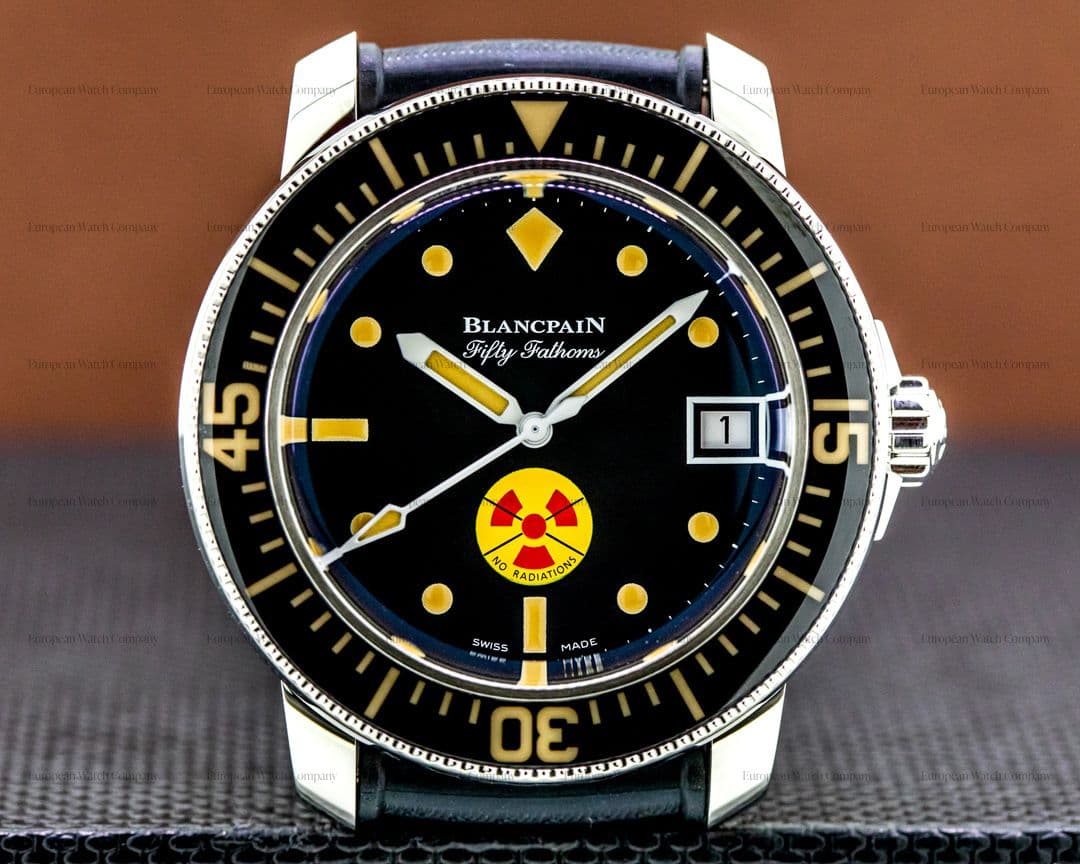 Blancpain Tribute To Fifty Fathoms "No Radiations" SS Limited 2021 UNWORN