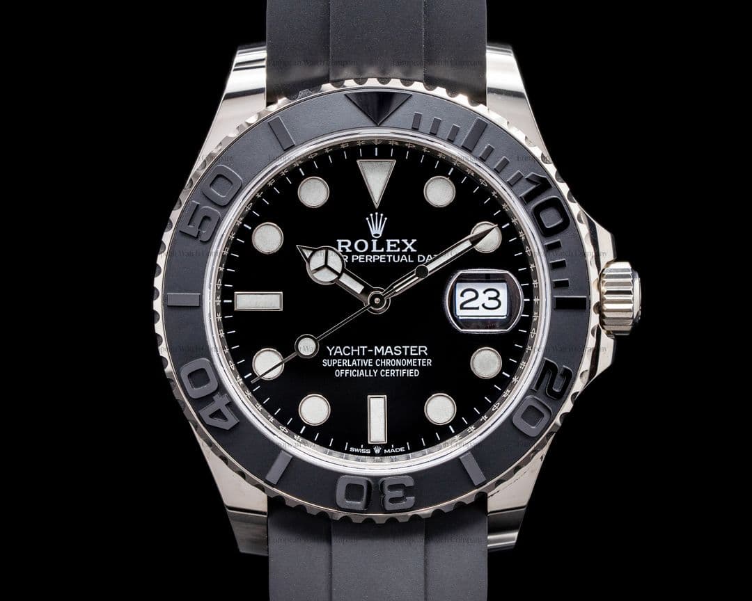 Rolex Yacht Master 226659 18K White Gold / Rubber 42MM