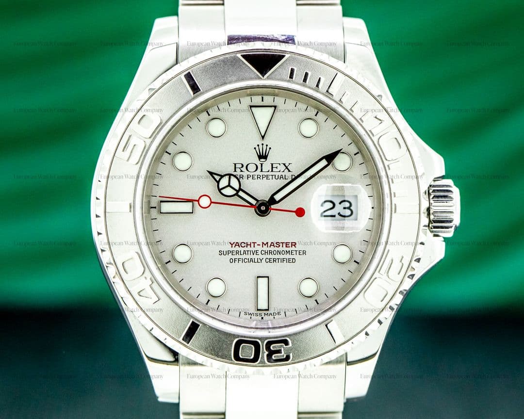 Rolex Yacht Master 16622 Platinum Bezel 