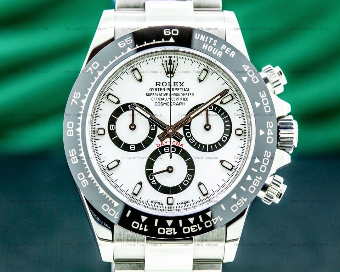 Rolex Daytona 116500LN Ceramic Bezel SS / White Dial 