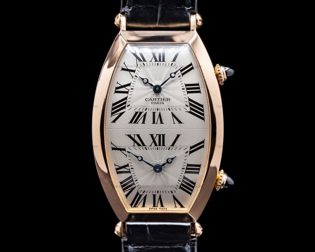 Cartier Tonneau XL 2805 Dual Time COLLECTION PRIVEE CPCP