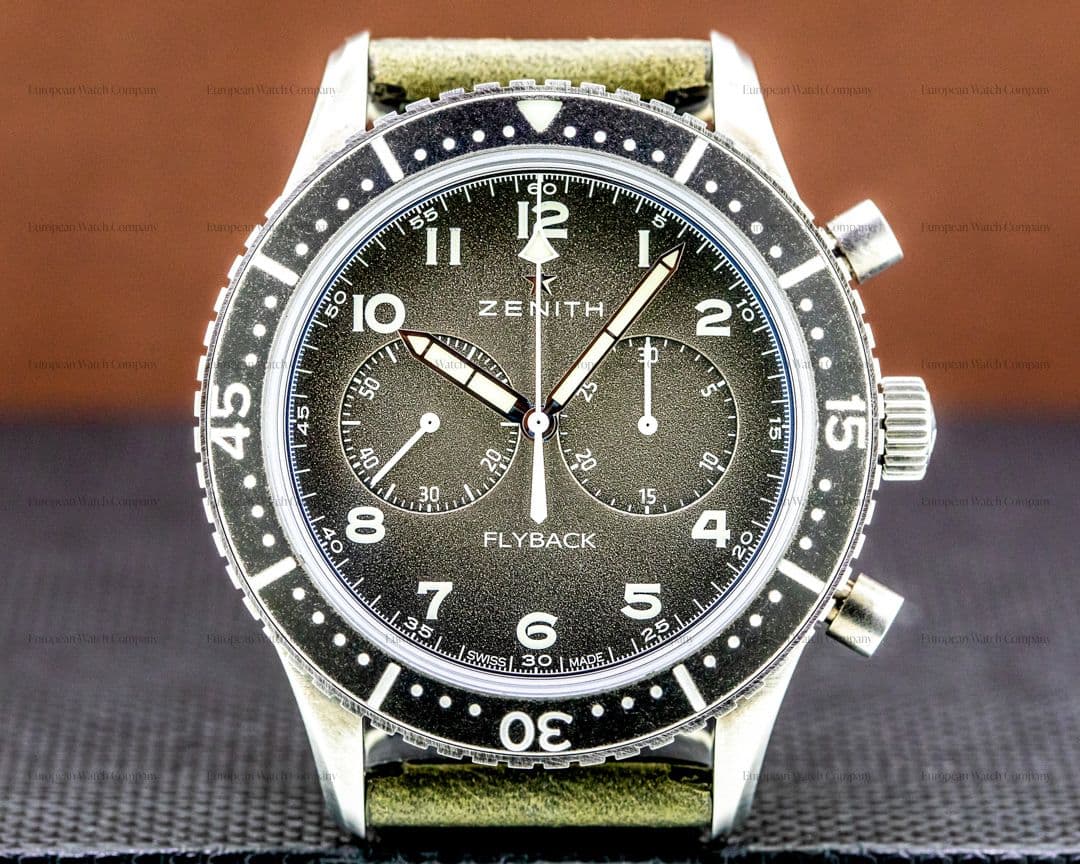 Zenith Pilot Cronometro Tipo CP-2 Flyback 