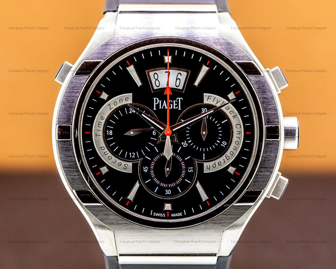 Piaget Polo FortyFive FortyFive Flyback Chronograph GMT Titanium