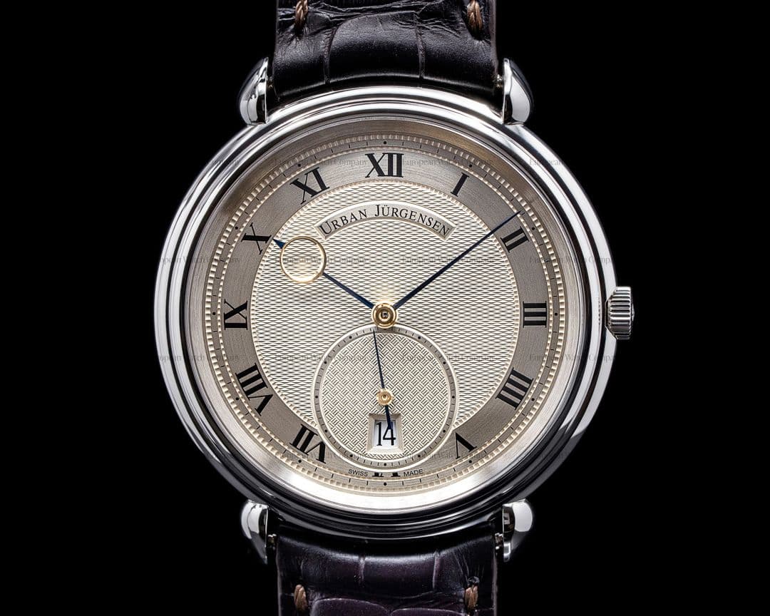 Urban Jurgensen Big 8 SS Guilloche Dial 