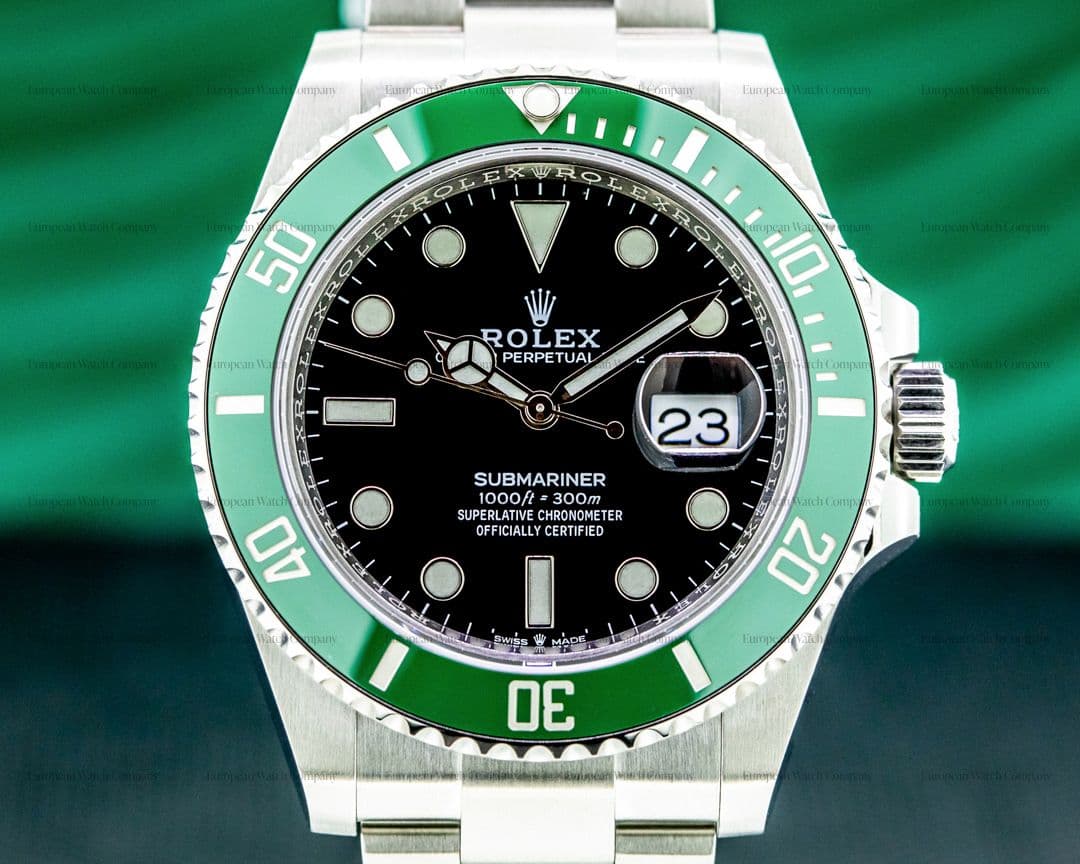 Rolex Submariner Date 126610LV Kermit GREEN Ceramic Bezel 41MM 2020
