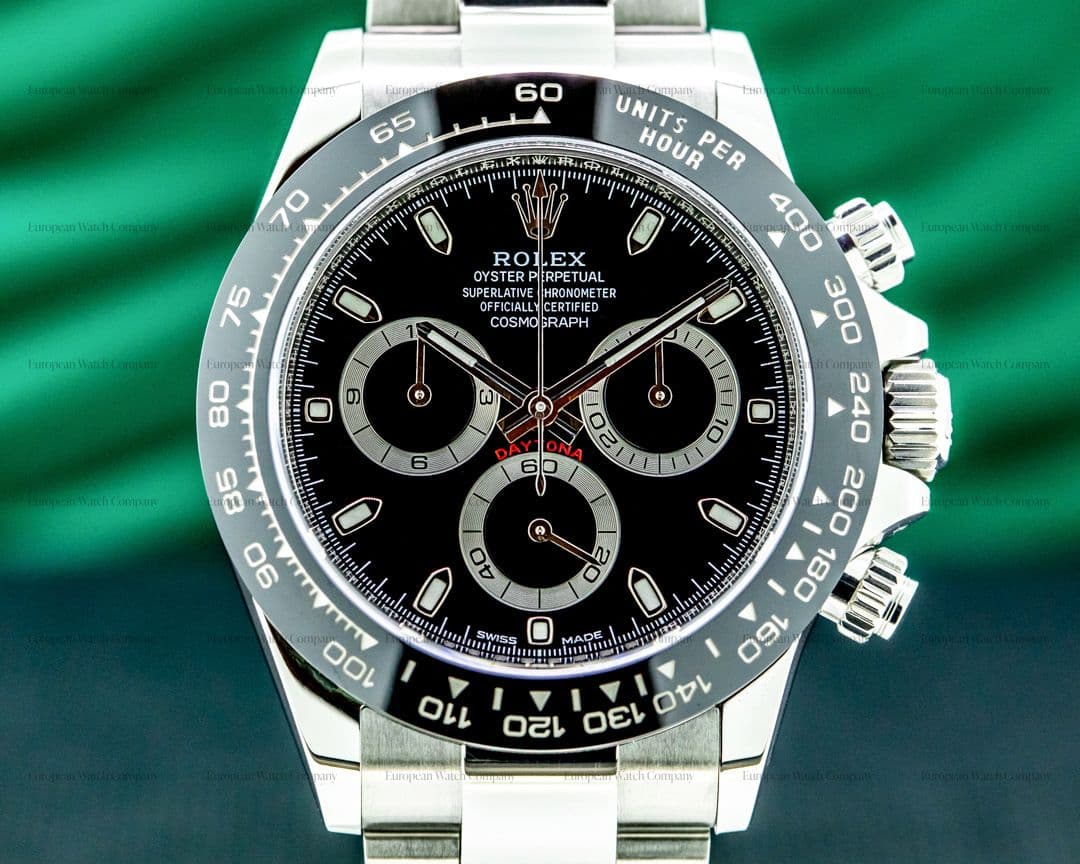 Rolex Daytona Ceramic Bezel SS / Black Dial 