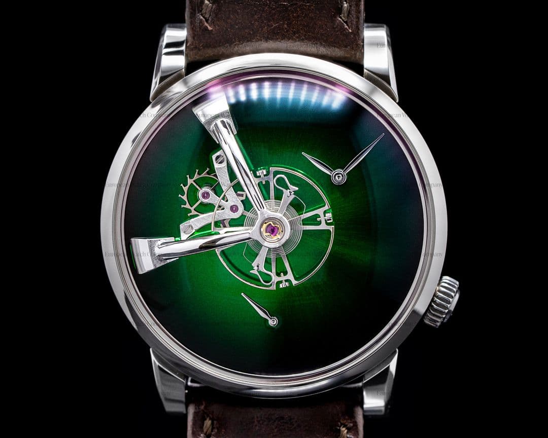 MB&F LM101 MB&F x H. Moser Cosmic Green LIMITED