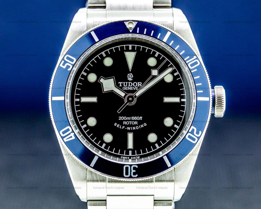 Tudor Tudor Heritage Black Bay SS / SS Blue Bezel