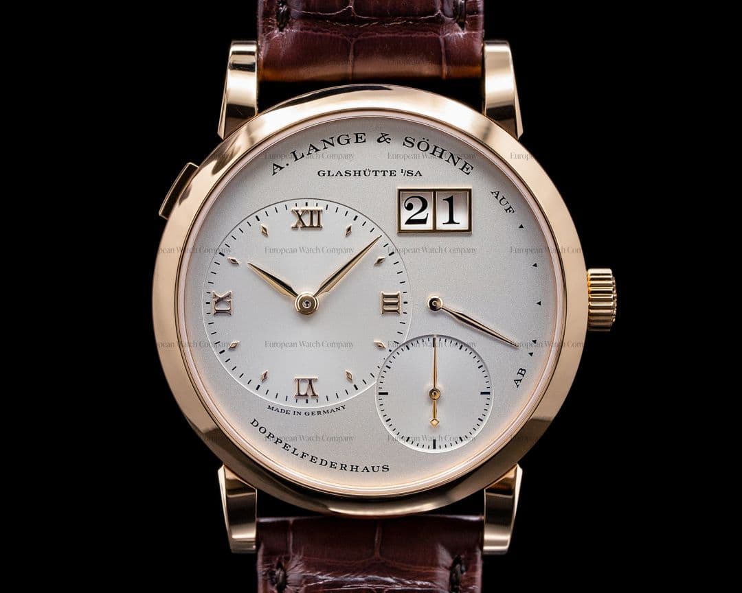 A. Lange and Sohne Lange 1 191.032 18K Rose Gold NEW MOVEMENT 2019
