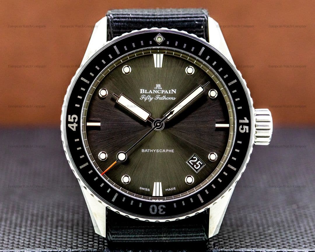 Blancpain Fifty Fathoms Bathyscaphe Stainless Steel 43mm