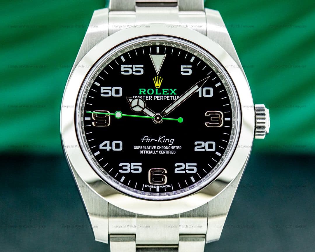 Rolex Air King 116900 Black Dial SS UNWORN 2021