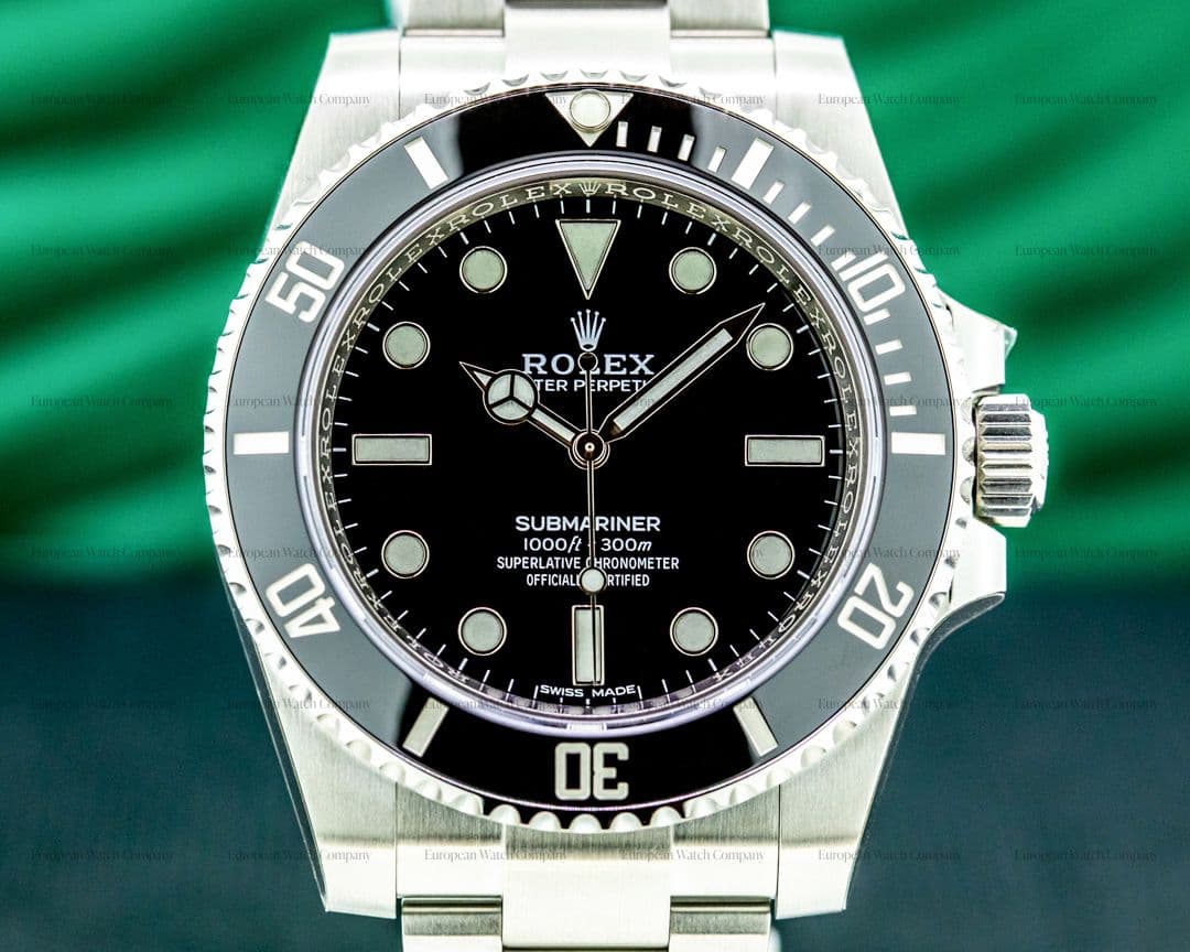 Rolex Submariner 114060 No Date Ceramic Bezel UNWORN 2020