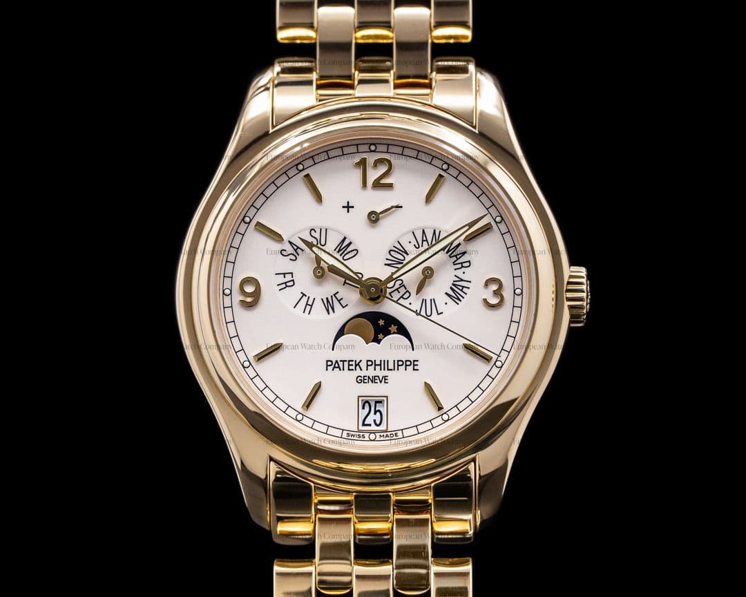 Patek Philippe Annual Calendar 5146/1J Cream Dial 18K Yellow Gold / Bracelet