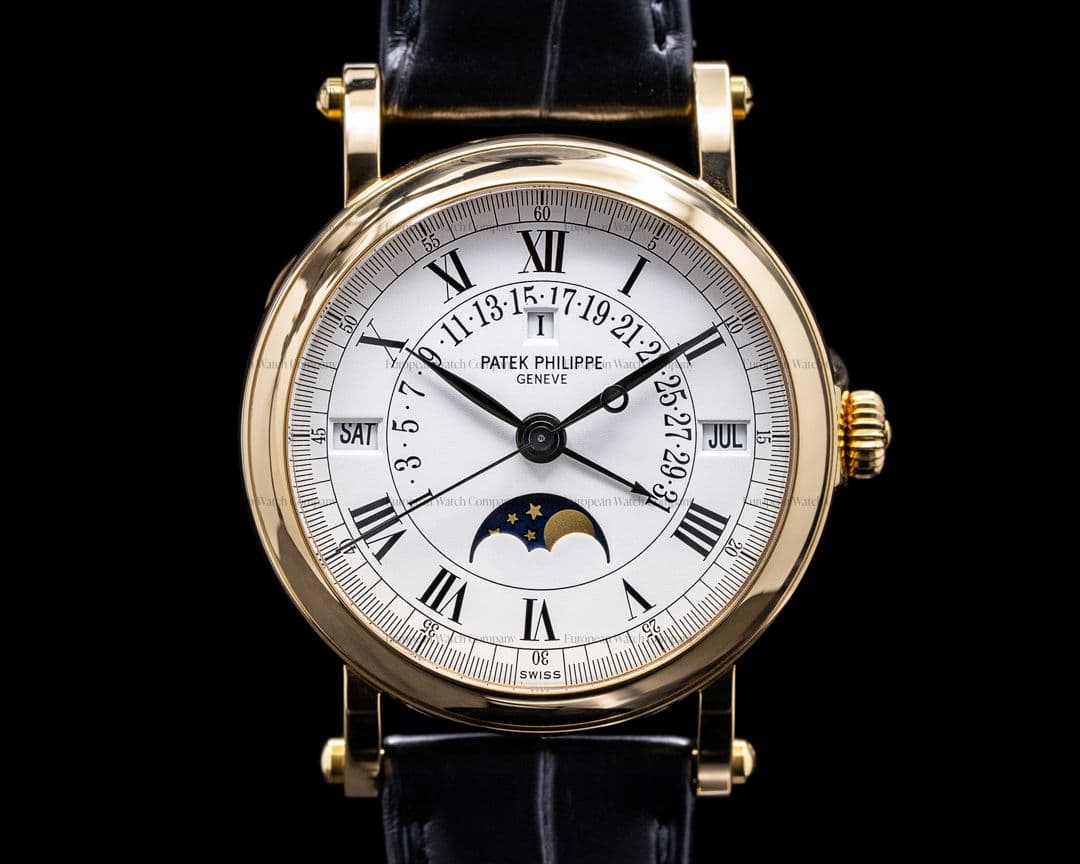 Patek Philippe Retrograde 5059J Perpetual Calendar 18K Yellow Gold FULL SET 