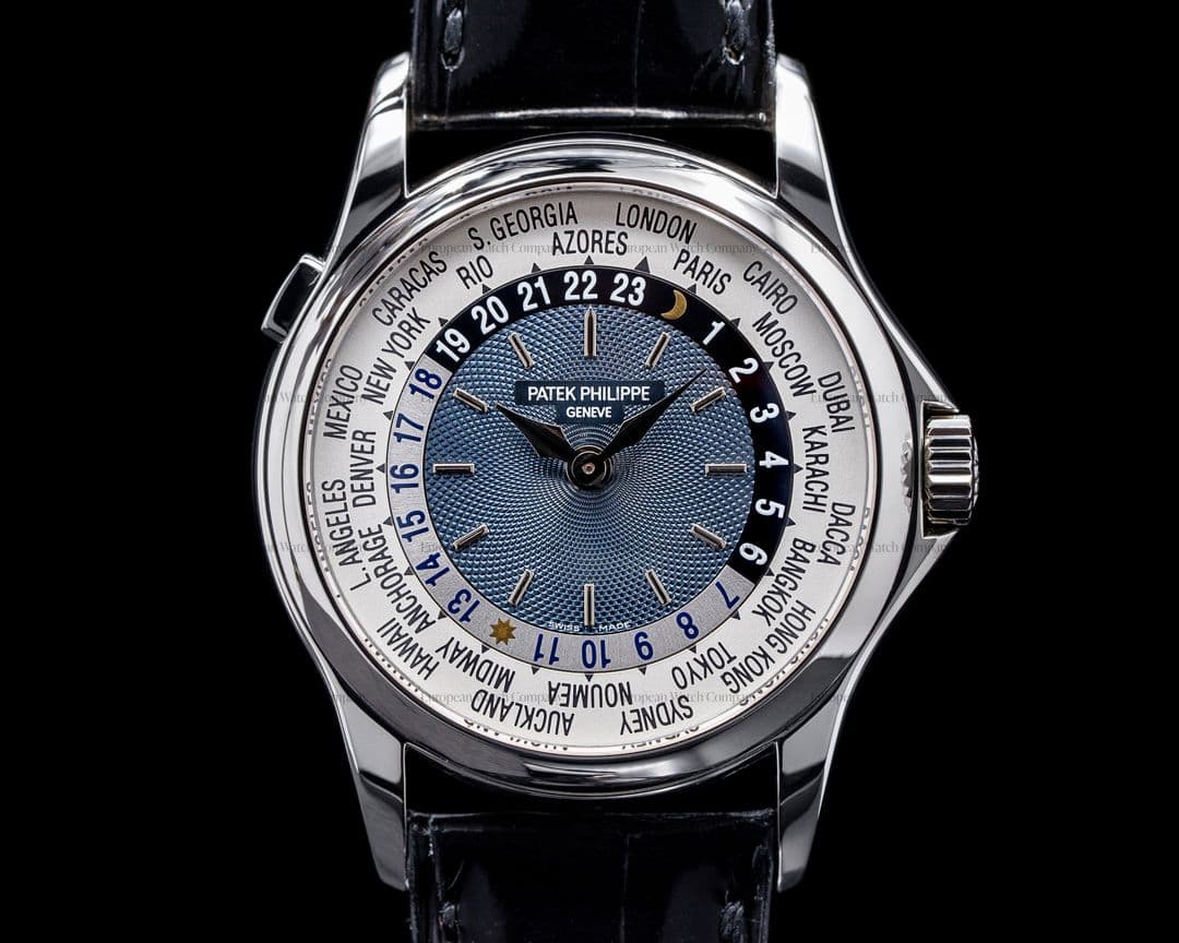 Patek Philippe World Time Platinum 5110P FULL SET