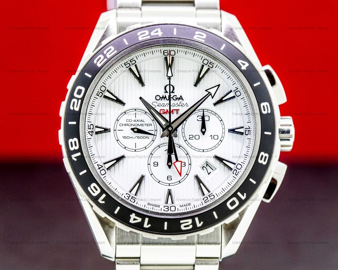 Omega Seamaster Aqua Terra 150M GMT Chronograph SS/SS
