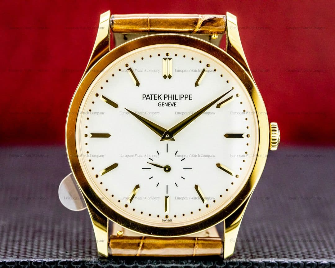 Patek Philippe Calatrava 5196J 18K Yellow Gold Manual Wind