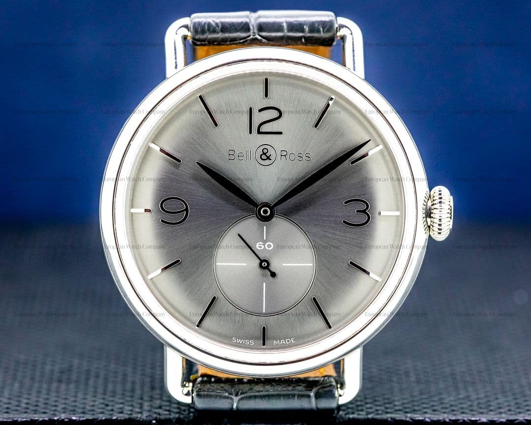 Bell & Ross Vintage WW1 Argentium Silver Dial