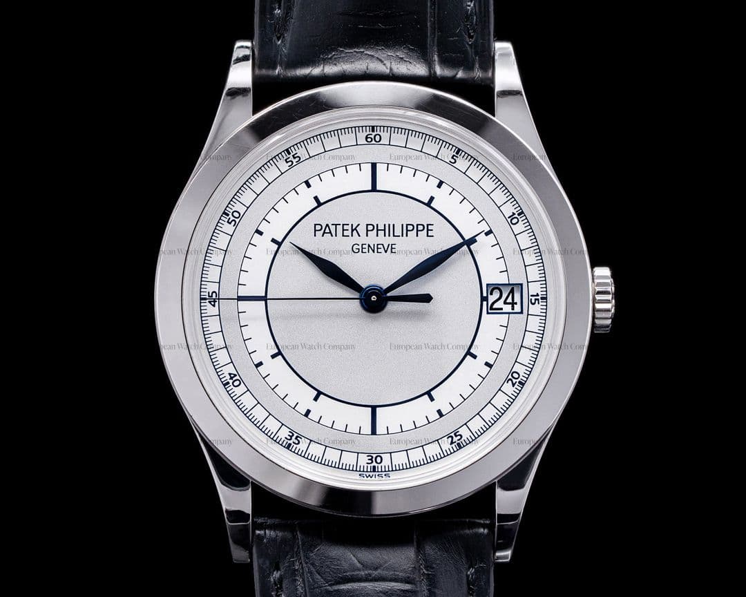Patek Philippe Calatrava 5296G 18K White Gold Sector Dial 