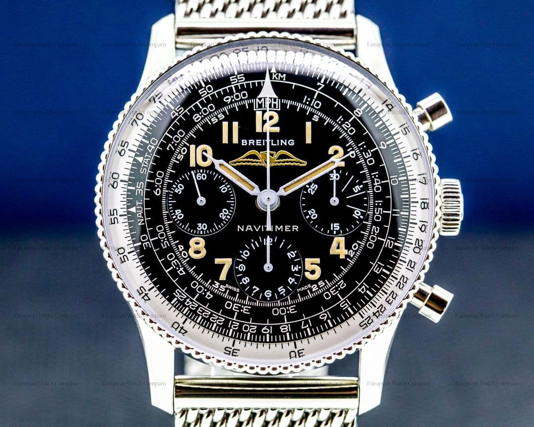 Breitling Navitimer 806 1959 Re Edition SS / Mesh Bracelet 41.5MM 