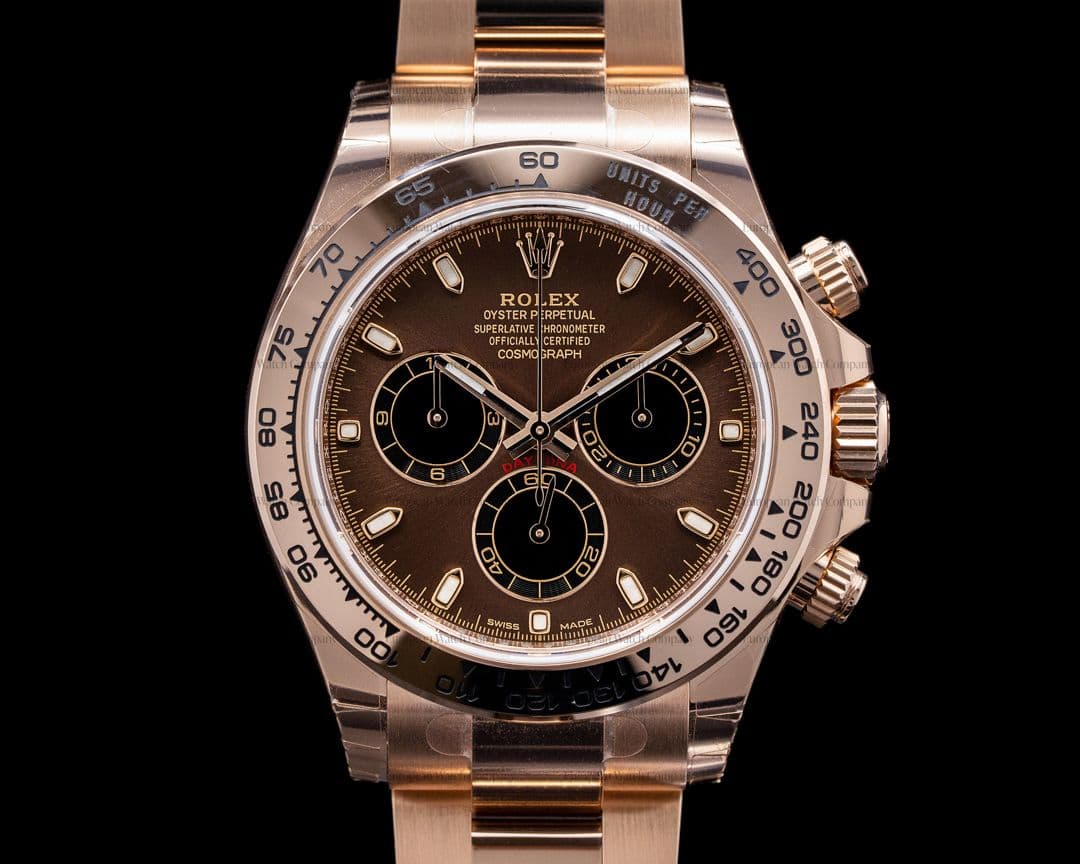 Rolex Daytona Everose Chocolate Dial 18K RG 2021 UNWORN