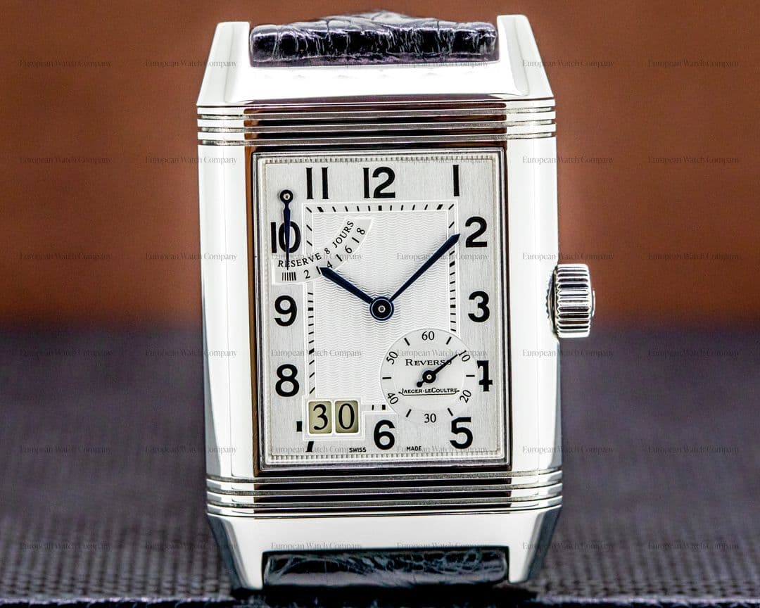 Jaeger LeCoultre Grande Date Reverso Power Reserve SS 