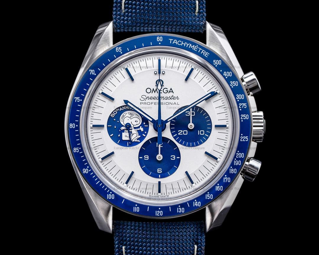 Omega Speedmaster Silver Snoopy Award 50th Anniversary UNWORN