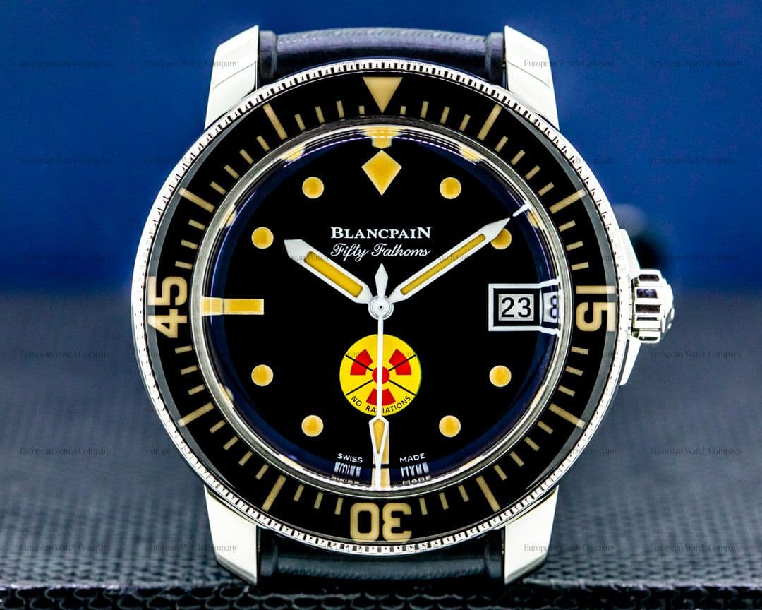 Blancpain Tribute To Fifty Fathoms "No Radiations" SS Limited 2021 UNWORN