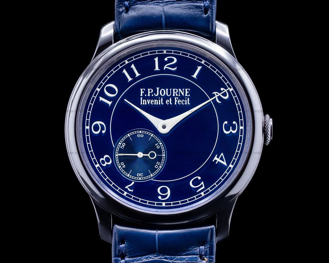 F. P. Journe Chronometre Bleu Tantalum Blue Dial FPJ SERVICED