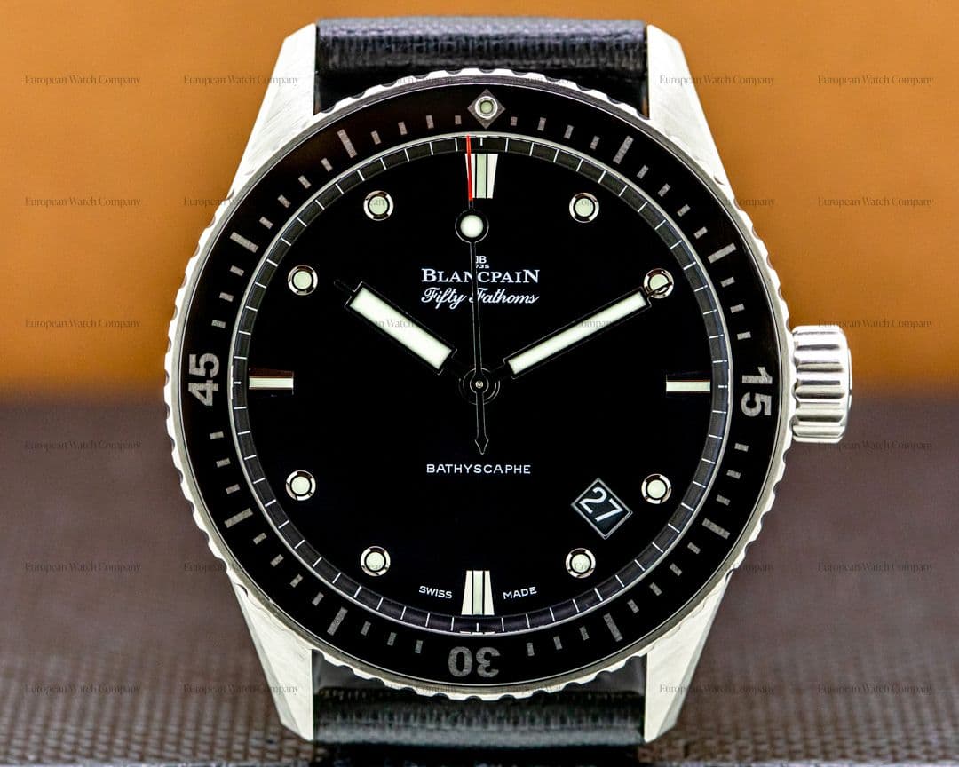 Blancpain Fifty Fathoms Bathyscaphe Automatic Titanium