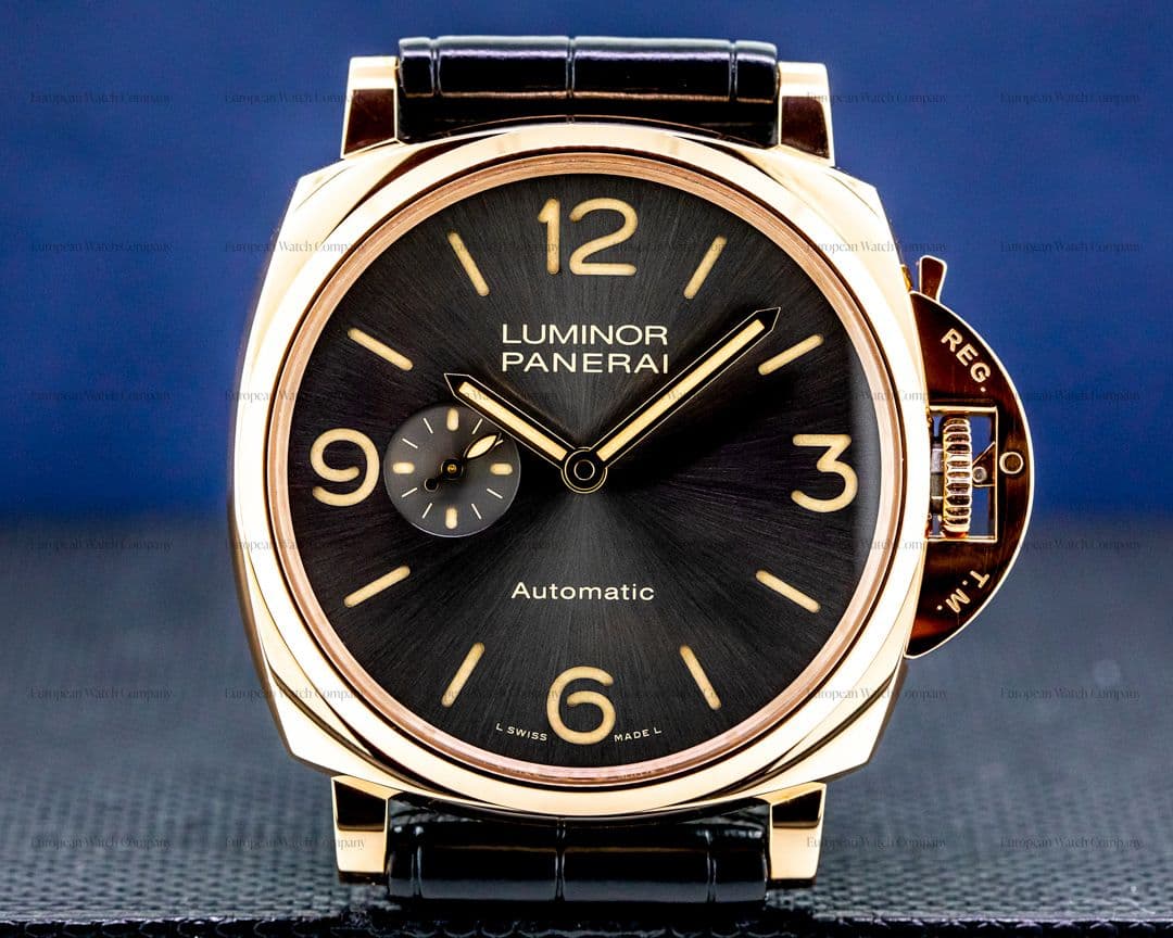 Panerai Luminor Due 45mm 3 Days Automatic 18k Oro Rosso 

