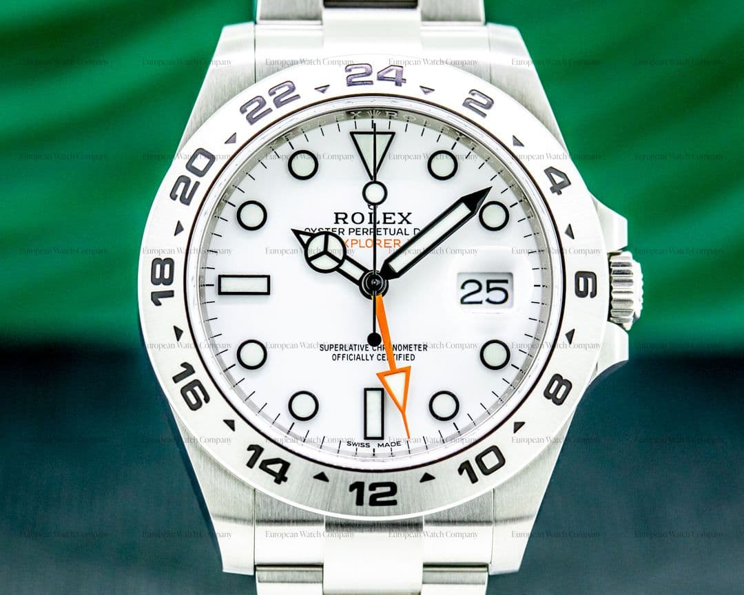 Rolex Explorer II White Dial SS 2020