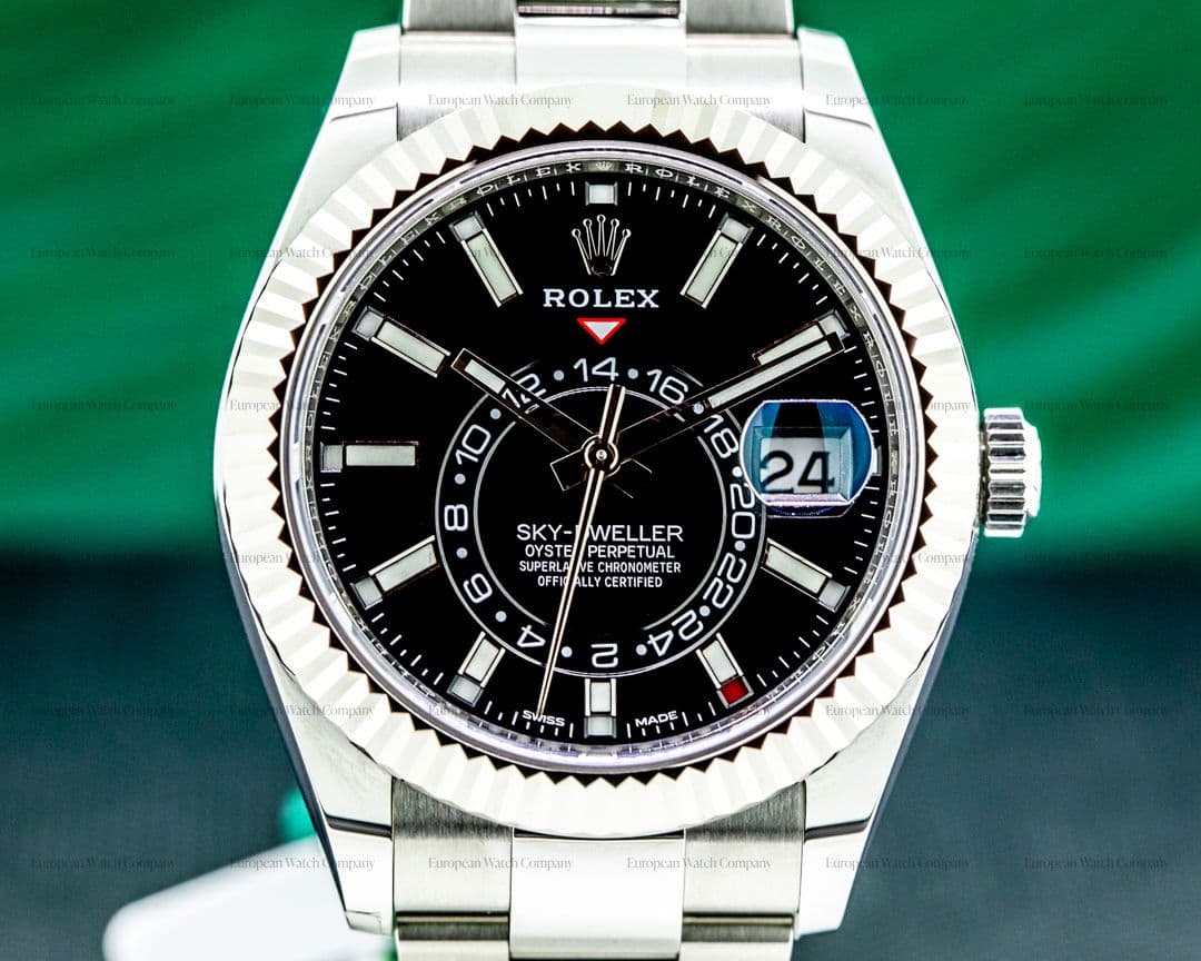 Rolex Sky Dweller 326934 Steel Black Dial 2021 UNWORN 