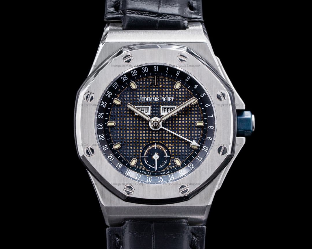 Audemars Piguet Royal Oak Offshore Triple Date 25808 SS / Strap