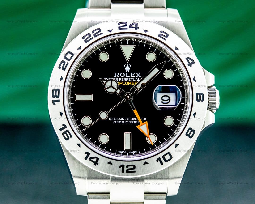 Rolex Explorer II Black Dial SS 2021