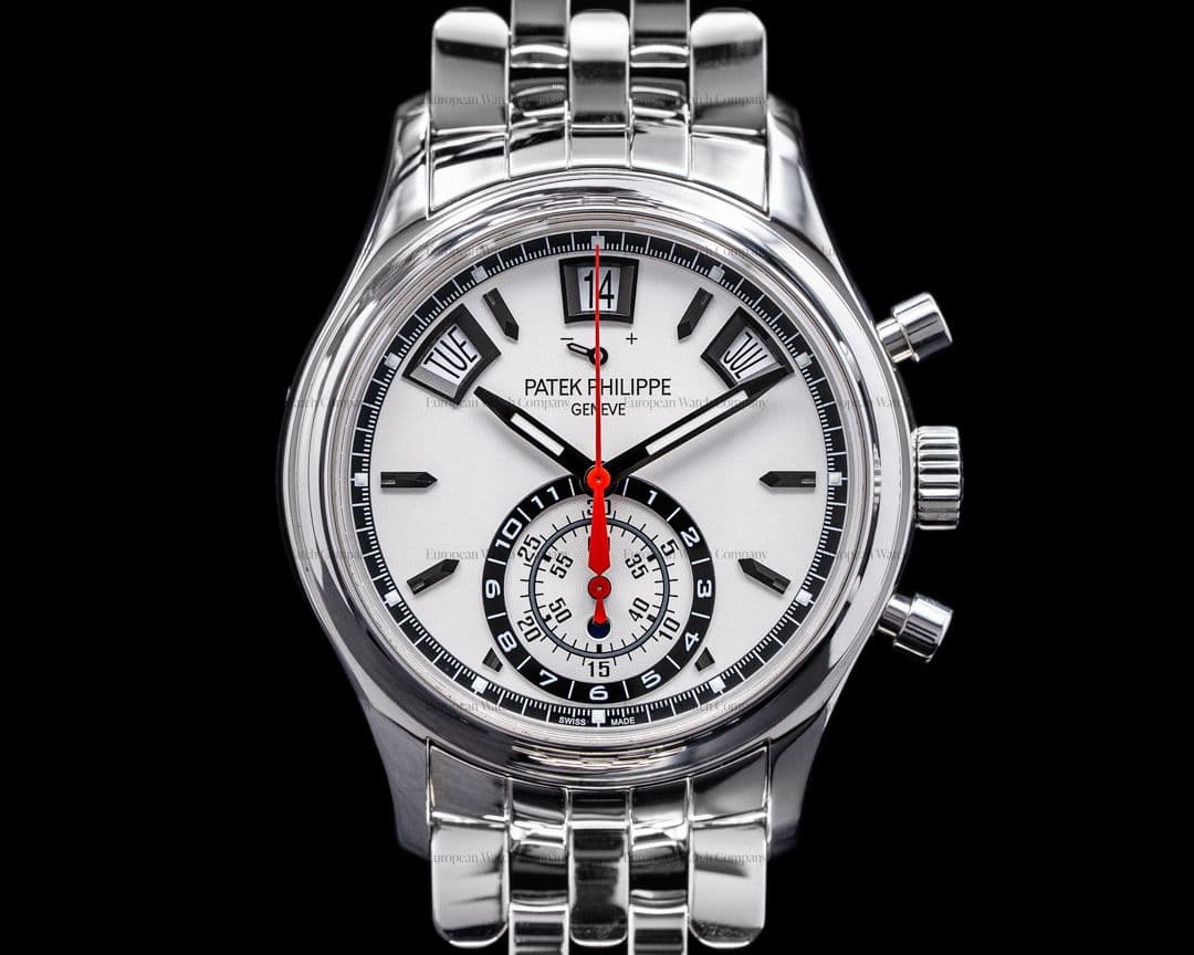 Patek Philippe Annual Calendar 5960/1A Chronograph SS White Dial